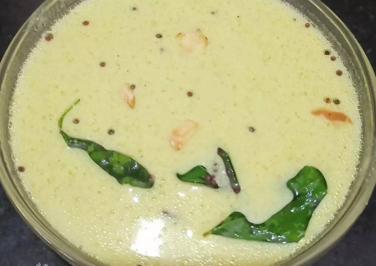 Recipe of Super Quick Homemade Majjige Saaru Buttermilk Sambhar