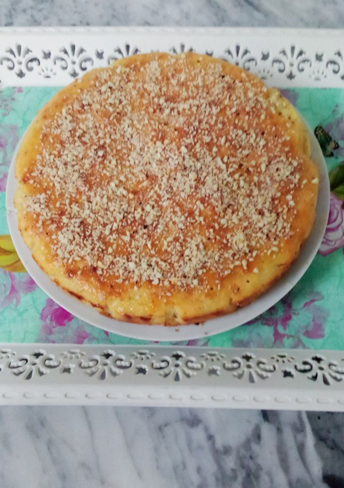 صورة لوصفة بسبوسة