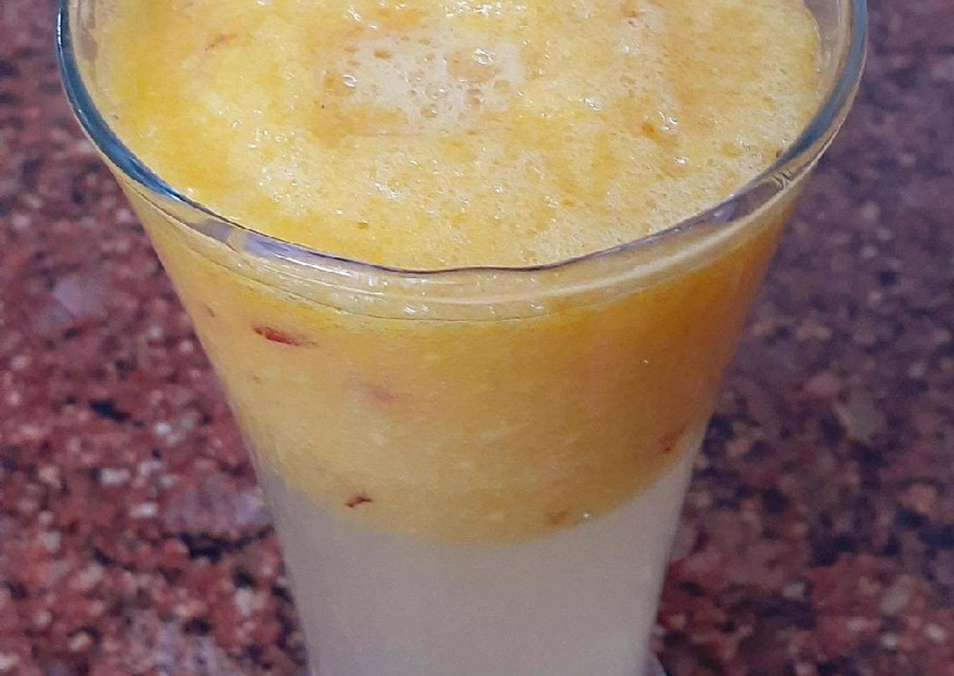Peach slush