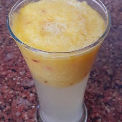 A picture of Peach slush.