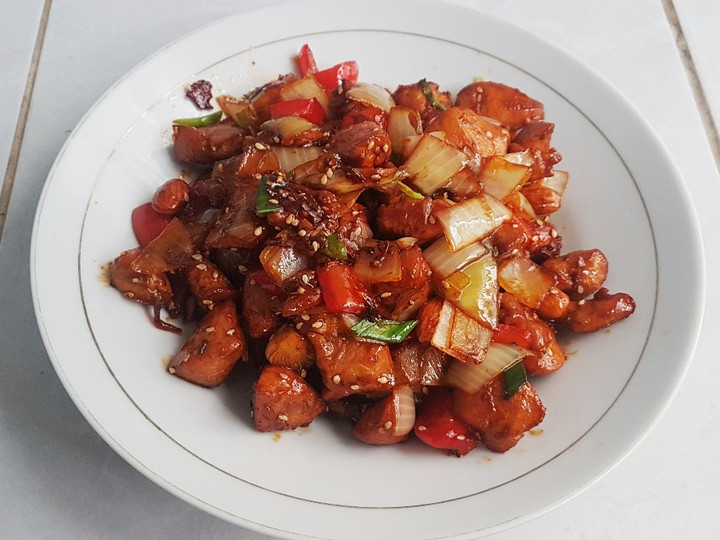 Cara Bikin Ayam Kung Pao Gampang