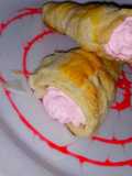 Strawberry cream roll (Ramadan iftar tea)
