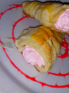 A picture of Strawberry cream roll (Ramadan iftar tea).