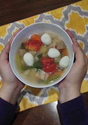 Foto resep Sop Ayam Baso