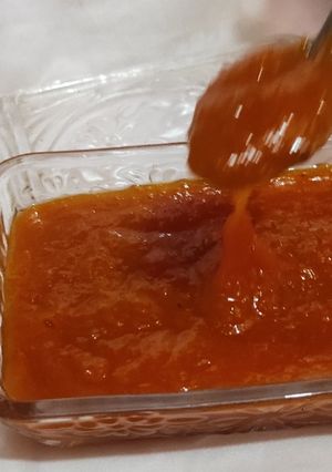 صورة لوصفة مربى المشمش 🍯🍯