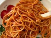 Una foto de pasta rigatoni