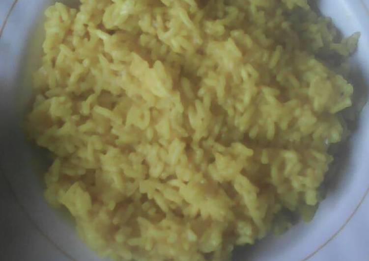 Recipe of Super Quick Homemade Turmeric rice