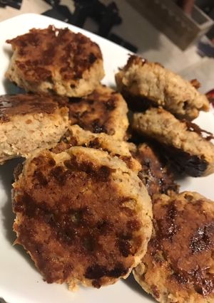 Una foto de Cookies con pulpa de almendras, avena y chips de chocolate