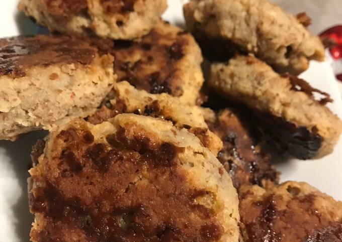Cookies con pulpa de almendras, avena y chips de chocolate Receta de  Agustina Hernandez- Cookpad