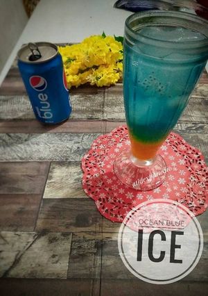 Foto resep Ocean blue ice