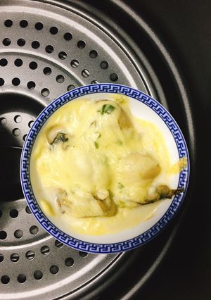 Hình của món Hào sữa nướng phomai bò cười.