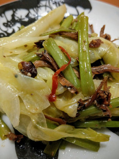 豆豉小魚干炒時蔬 的食譜成品照片