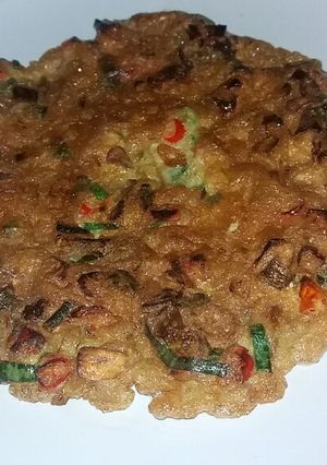 Foto resep Dadar Telur warna