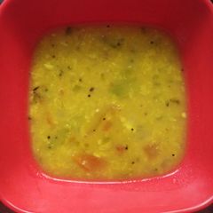 A picture of Yellow Moong dal.