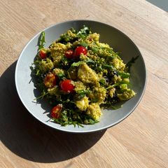 A picture of Couscous Tricolore Salad.