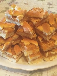 Almás rácsos pite recept fotója