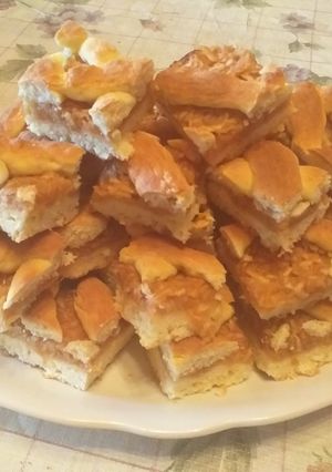 Almás rácsos pite recept fotója