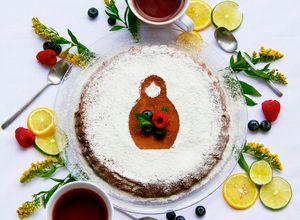 Una foto de Tarta 'La cebra'