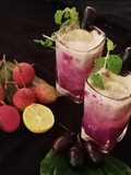 Lychee Jamun mocktail