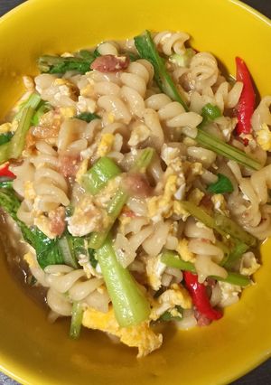 Foto resep Seblak Makaroni Caisim