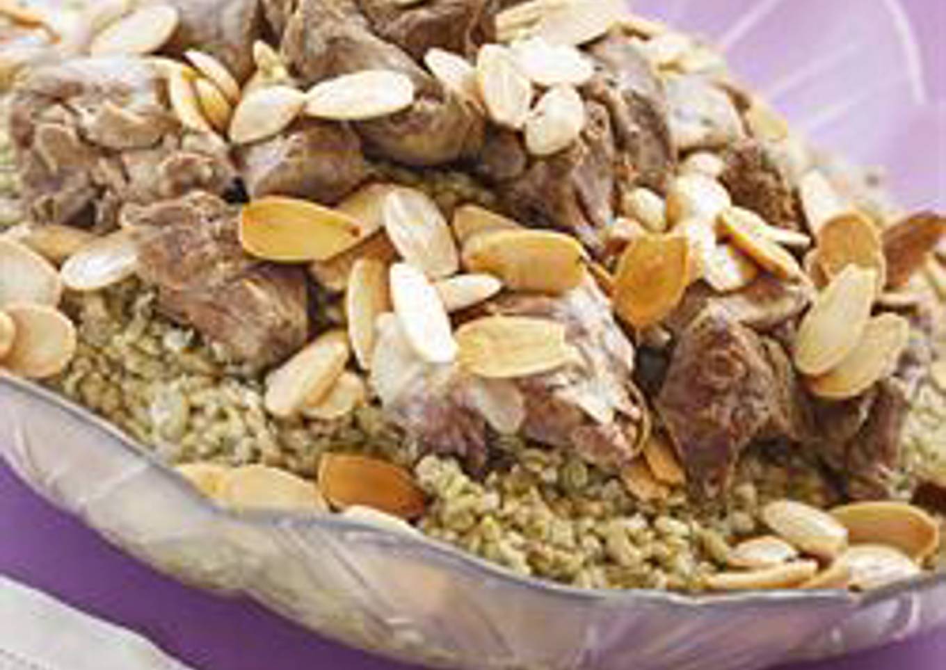 Green wheat grains with lamb - freeket ghanam