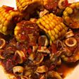 Cumi saus padang mix saus bangkok