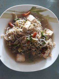 Foto resep Tumis kecambah mix tahu