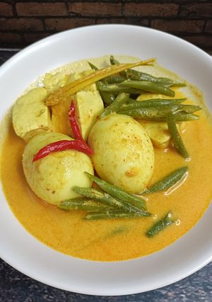 Foto resep Gulai Telur Tahu Buncis