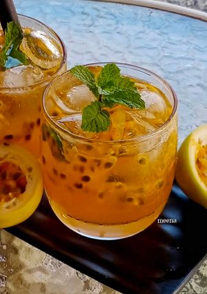 Foto resep Es teh markisa