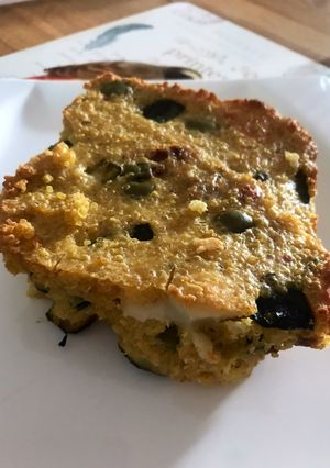 Una foto de Pastel de quinoa