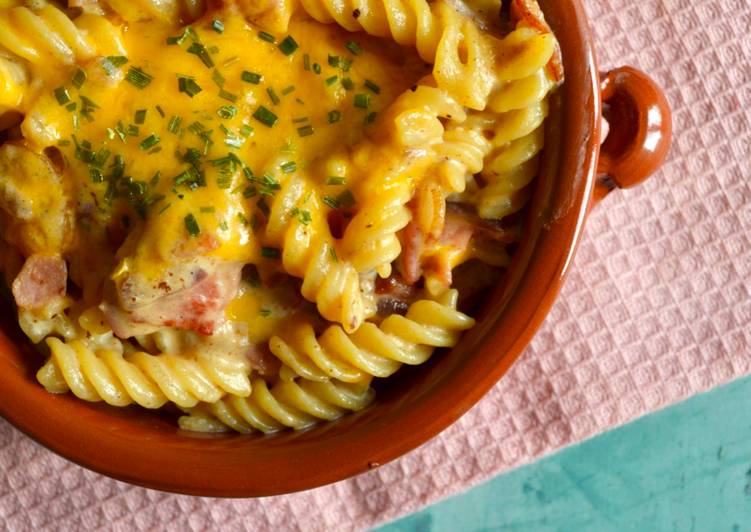 Recipe of Super Quick Homemade Haddock Pasta Bake