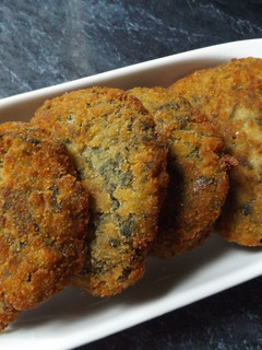 Una foto de Tortitas de arroz y espinacas