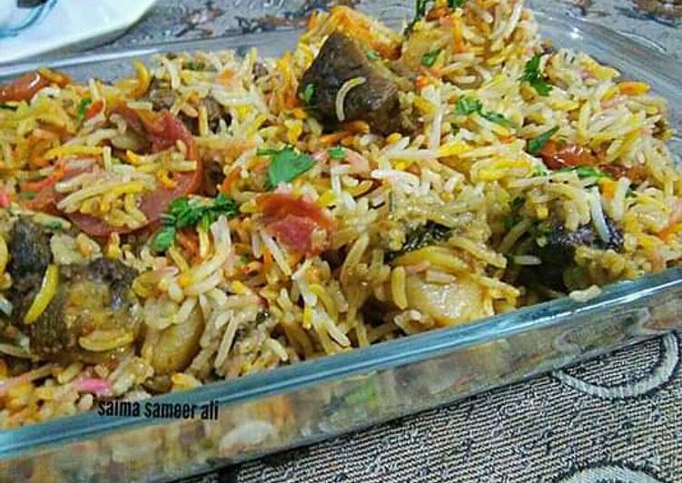 How to Prepare Any-night-of-the-week Sindhi biryani #cookpadapp #kobabandcookpad