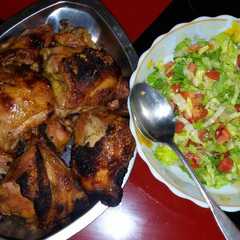 🌹 افخاذ دجاج مشويه بالفرن 🍗🌹🐔-レシピのメイン写真