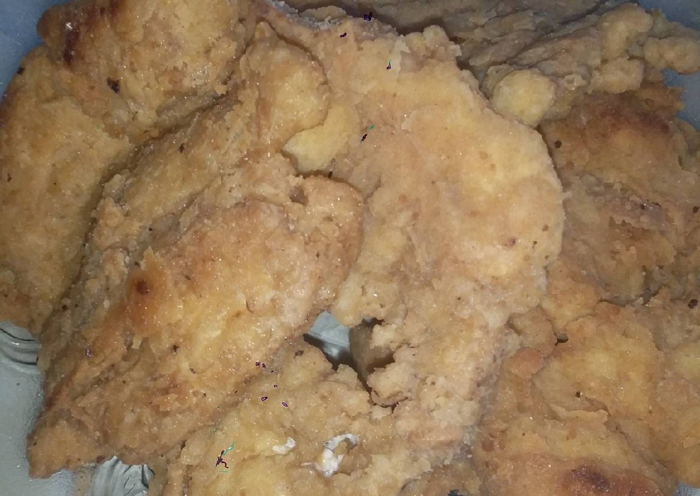 Tahu tempe krenyes simple
