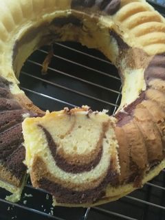 Foto resep Marble Cake Coklat Mocca