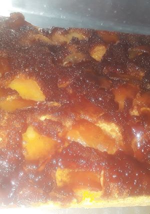 Una foto de Torta de manzana