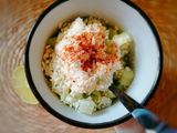 Esquite de chayote a la Bibi