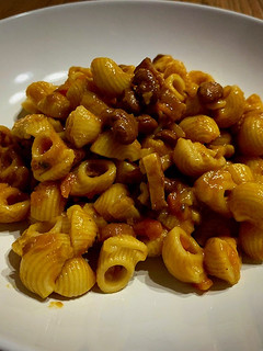 Una foto de Pasta e fagioli