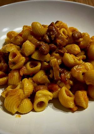 Una foto de Pasta e fagioli