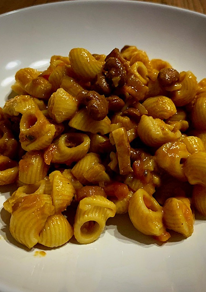 Una foto de Pasta e fagioli