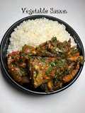How to cook vegetable sauce
