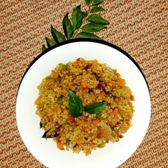 Quinoa upma A picture of Quinoa upma.
