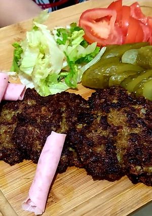عکسی از دستور همبرگر خونگی
