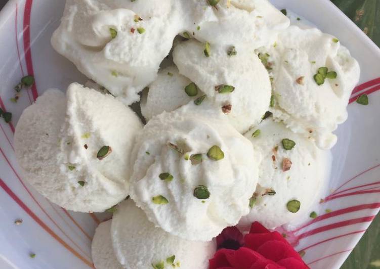 Simple Way to Prepare Quick Vanilla Ice-cream