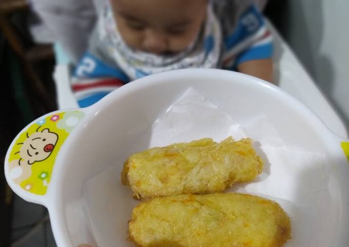 Langkah Mudah untuk Membuat MPASI 8-10 Bulan : Stik Kentang Keju (Finger food) yang Enak