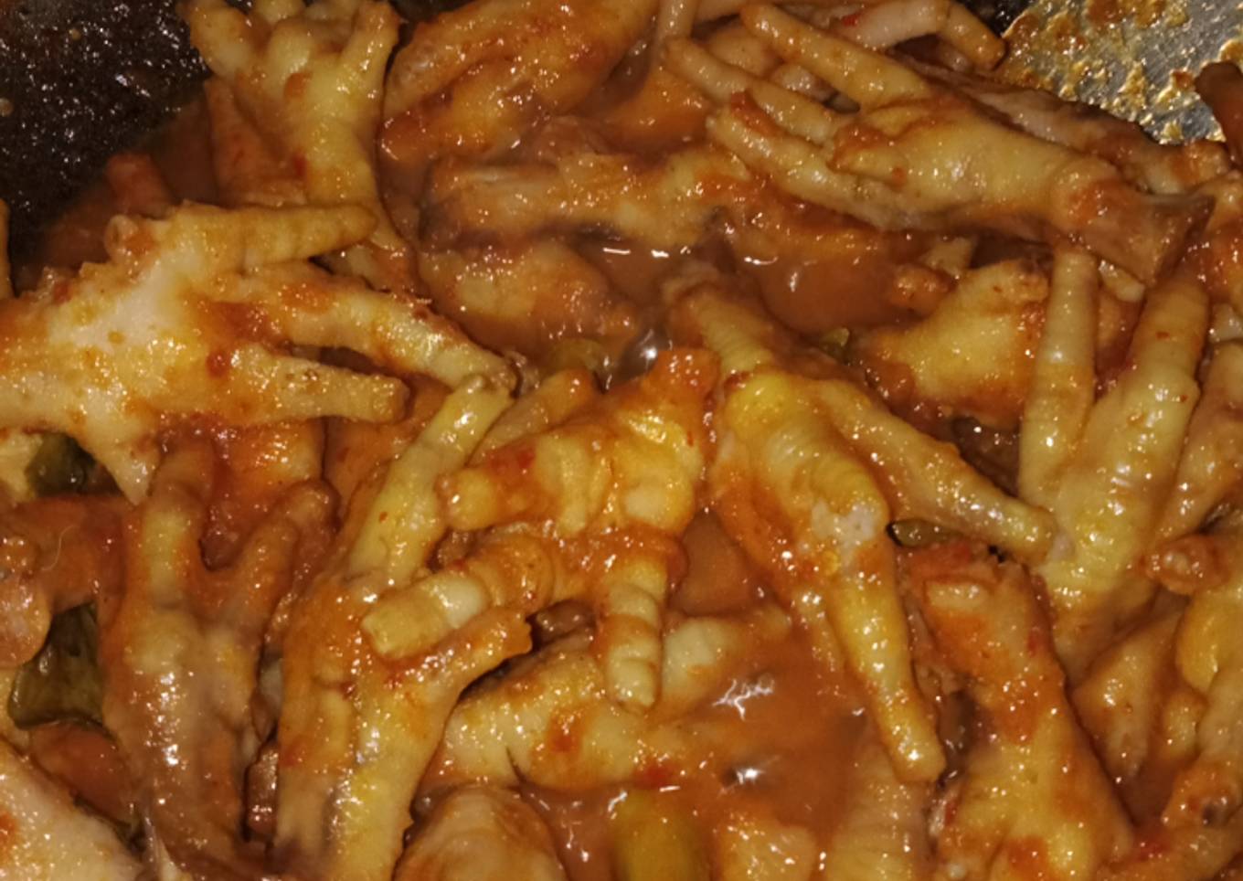 Ceker pedas manis yahud