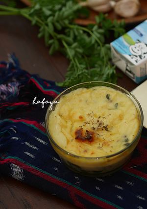Foto resep Potato Kelor Gratin Mix Susu MIMI UHT 🍃Porsi Mini Tapi Padat Gizi 💙(MPASI +15 bulan)🍴