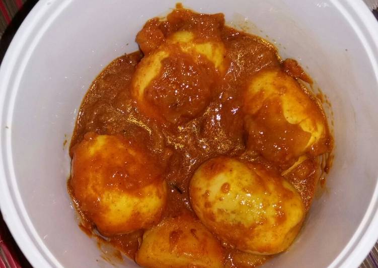 Recipe of Homemade Egg curry