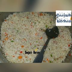 A picture of Nar veg rice.